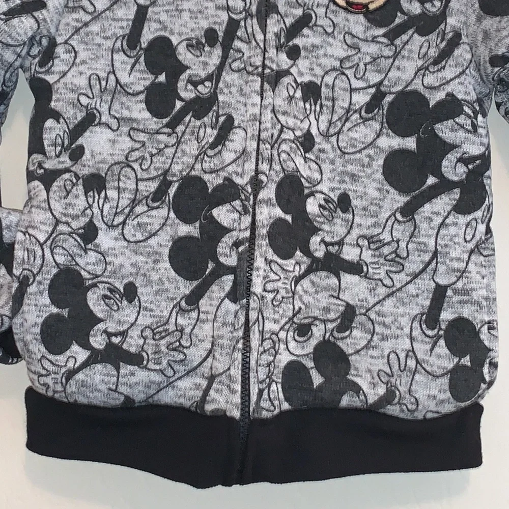 DISNEY JUNIOR MICKEY BRAND NEW SIZE 7 LINED SUPER CUTE JACKET - Picture 3 of 9
